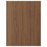 FÖRBÄTTRA cover panel, brown walnut effect, 62x80 cm