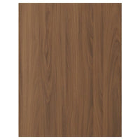FÖRBÄTTRA cover panel, brown walnut effect, 62x80 cm