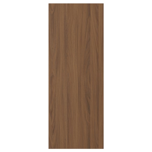 FÖRBÄTTRA cover panel, brown walnut effect, 39x103 cm