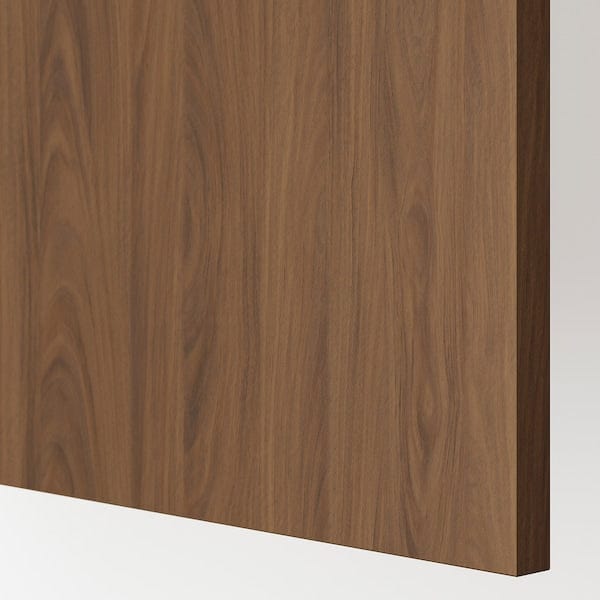 Ikea FÖRBÄTTRA - Cover panel, brown walnut effect, 39x103 cm