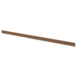 FÖRBÄTTRA plinth, brown walnut effect, 220x8 cm
