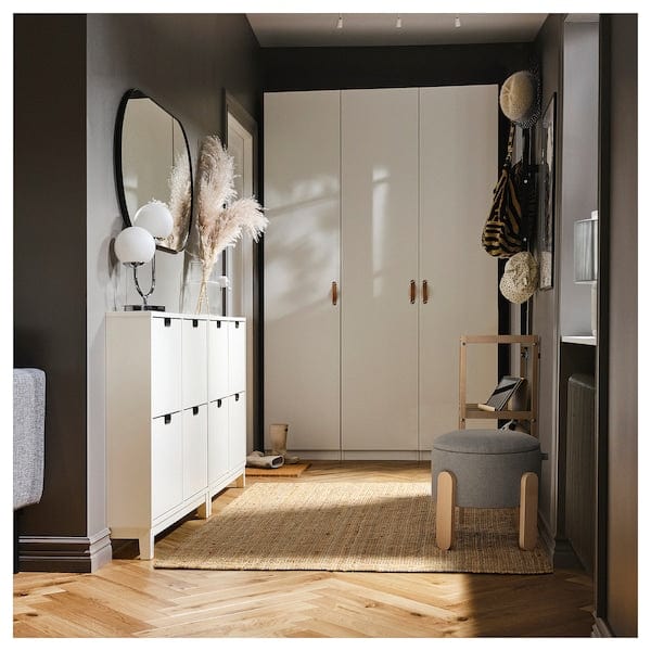 Ikea FÖRLUNDA - Ottoman, with storage/Tonerud grey