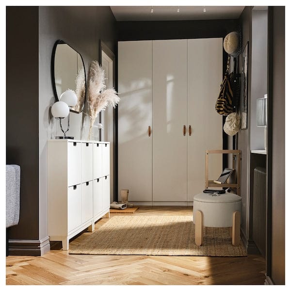 Ikea FÖRLUNDA - Pouf, with storage/Vissle beige