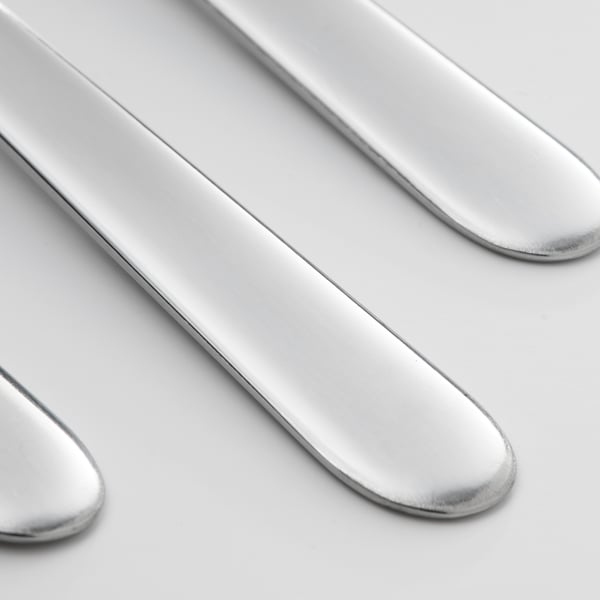 FÖRNUFT spoon, stainless steel, 19 cm, 4 pack