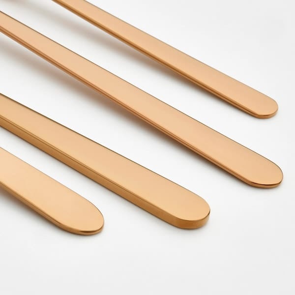 Ikea FÖRNUFT - 24-piece cutlery set, rose-gold colour
