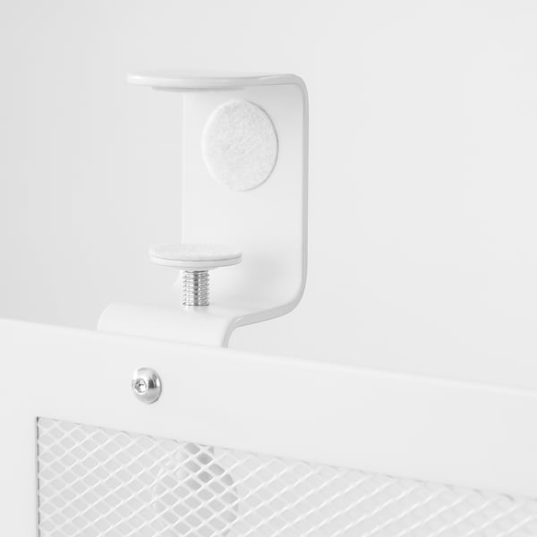 FÖRSÄSONG cable management tray, white, 38 cm