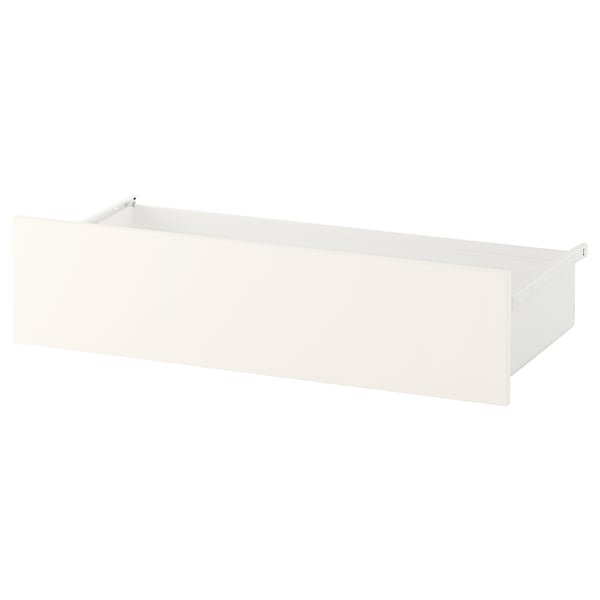FONNES drawer, white/white, 80x42x20 cm