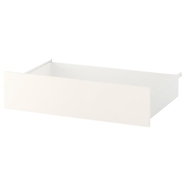 FONNES drawer, white/white, 80x57x20 cm