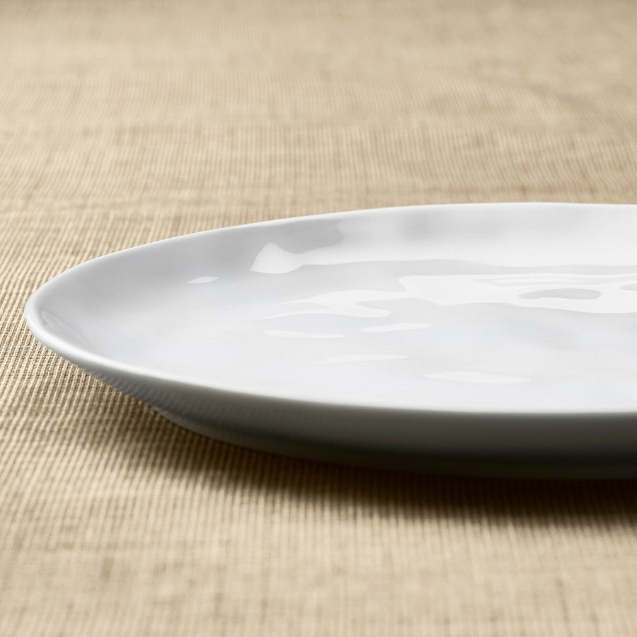 FORELLTETRA plate, white, 29x25 cm