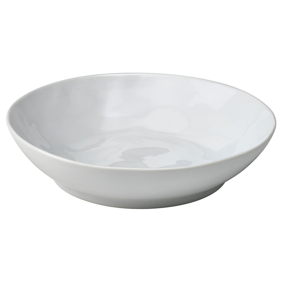 FORELLTETRA deep plate, white, 21x19 cm