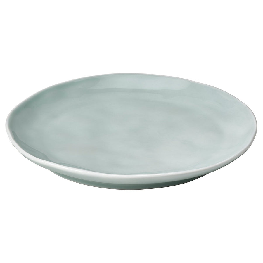 FORELLTETRA side plate, turquoise/grey, 19 cm