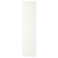 FORSAND door with hinges, white, 50x195 cm