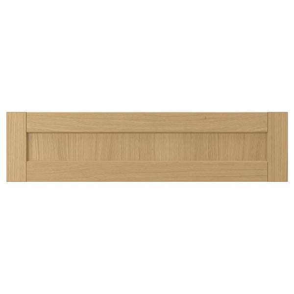 FORSBACKA drawer front, oak, 80x20 cm