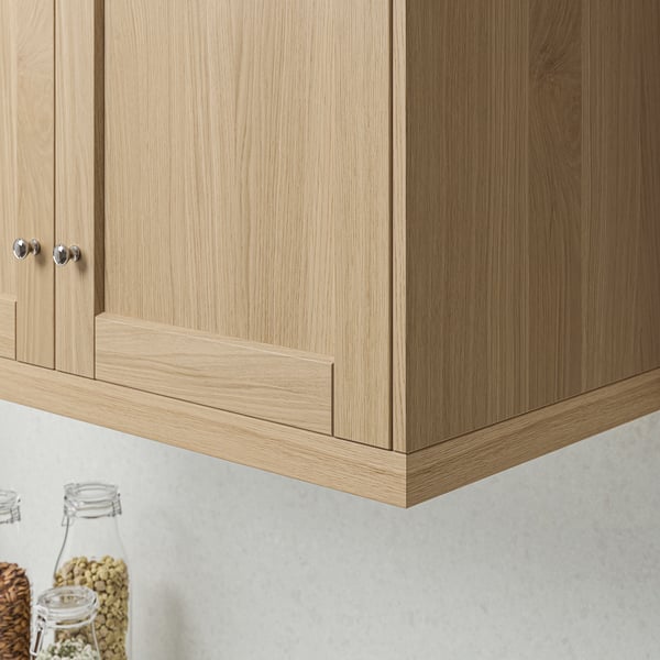 FORSBACKA deco strip, oak effect, 221 cm