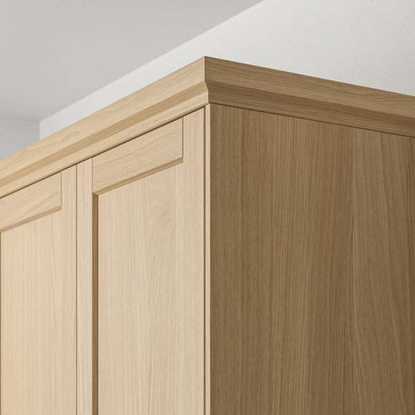 FORSBACKA deco strip, oak effect, 221 cm