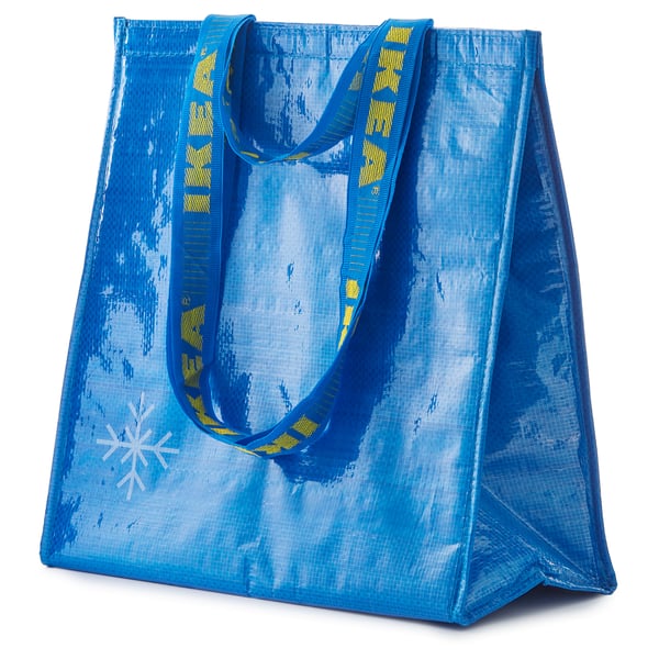 FRAKTA cool bag, blue, 38x40 cm
