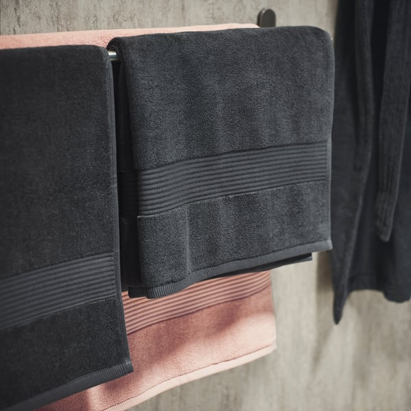 FREDRIKSJÖN bath towel, Length: 140 cm Width: 70 cm Surface: 0.98 m² Weight: 650 g/m²