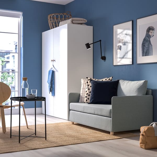 Ikea FRIDHULT - Sofa bed, Knisa light grey,119 cm