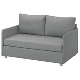 FRIDHULT sofa-bed, Knisa light grey, 126x61x76 cm