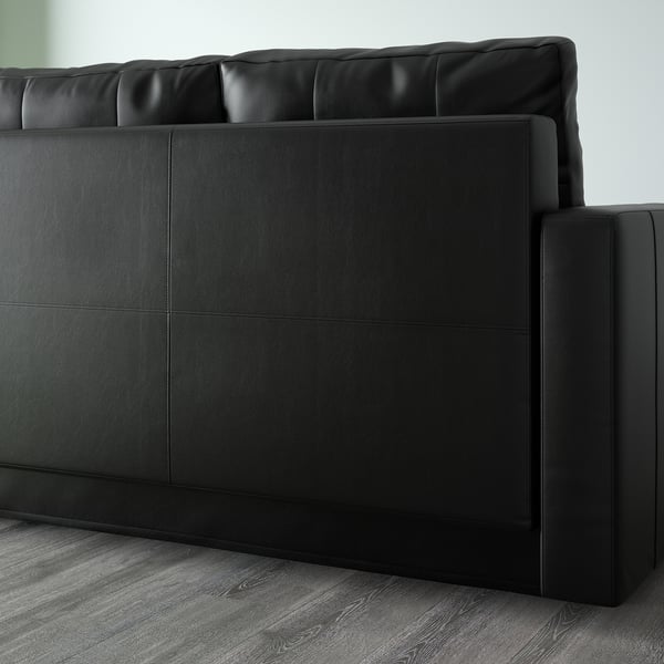 FRIHETEN corner sofa-bed with storage, Bomstad black