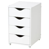 FRIIDROTT drawer unit on castors, white, 35x56 cm