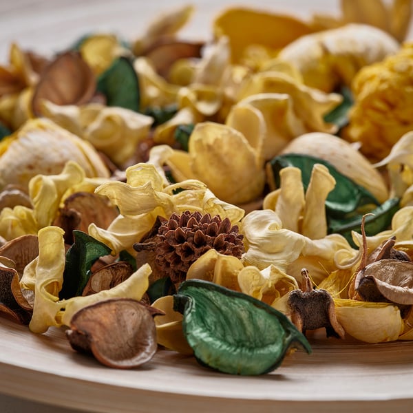 FRÖFINK scented potpourri, Citrus flower yellow, 60 g