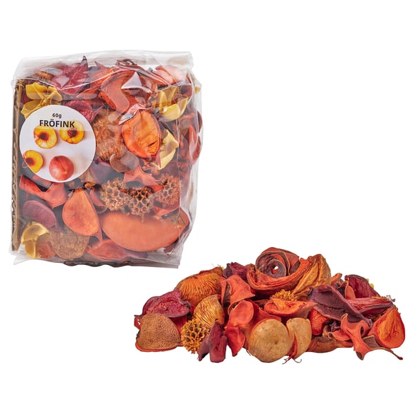 FRÖFINK scented potpourri, Peach orange, 60 g