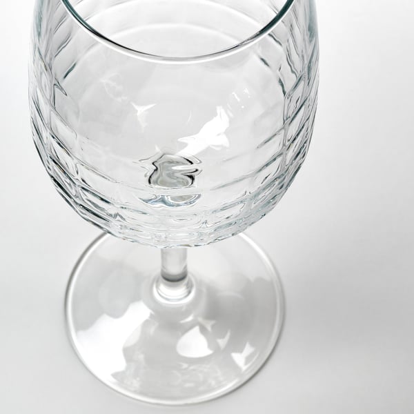 FRÖJDA wine glass, clear glass, 47 cl, 4 pack