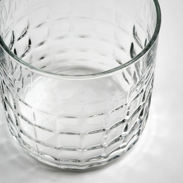 FRÖJDA glass, clear glass, 30 cl, 4 pack