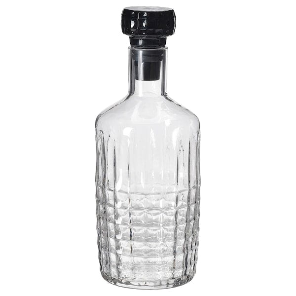 Ikea FRÖJDA - Carafe with stopper, clear glass, 1.0 l