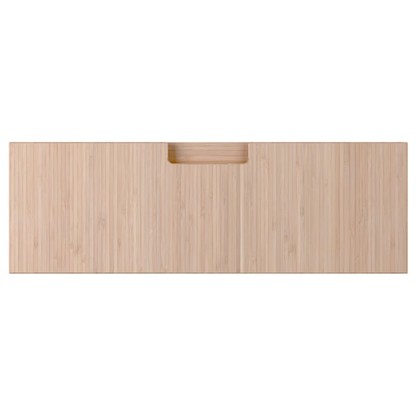 FRÖJERED drawer front, light bamboo, 60x20 cm