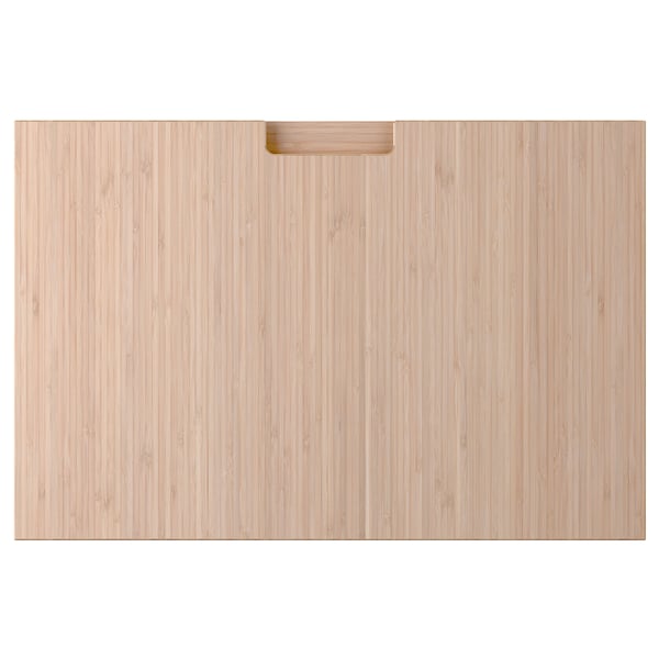 FRÖJERED drawer front, light bamboo, 60x40 cm