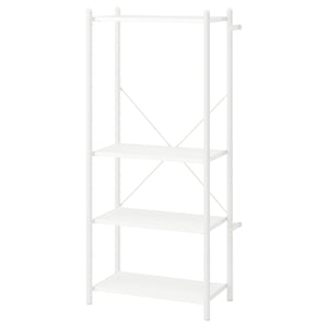 FRÖSKELÅS storage unit, white, 63x35x141 cm