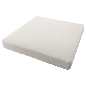 FRÖSÖN/DUVHOLMEN seat cushion, outdoor, beige, 80x80 cm