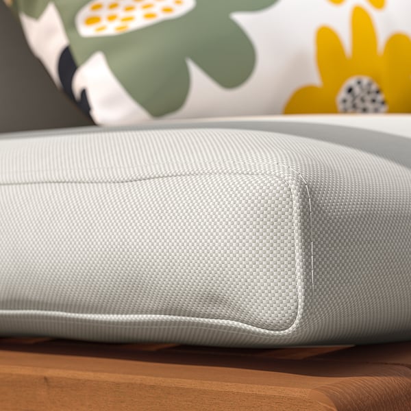 FRÖSÖN/DUVHOLMEN seat/back cushion, outdoor, beige, 116x45 cm
