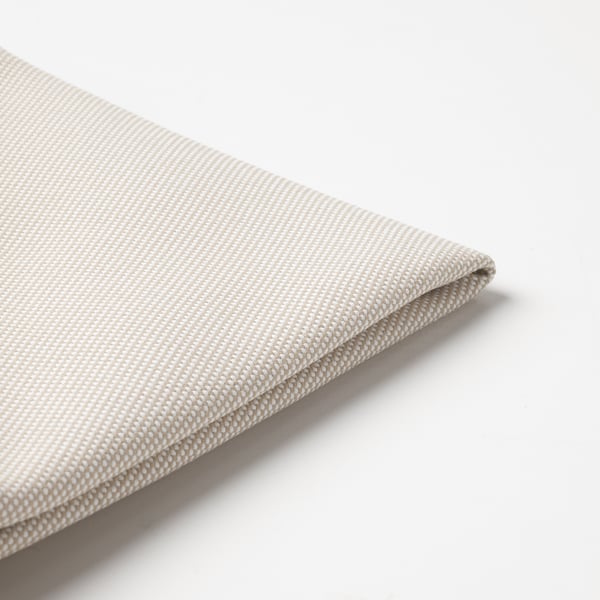 FRÖSÖN cover for chair cushion, outdoor beige, 35 cm