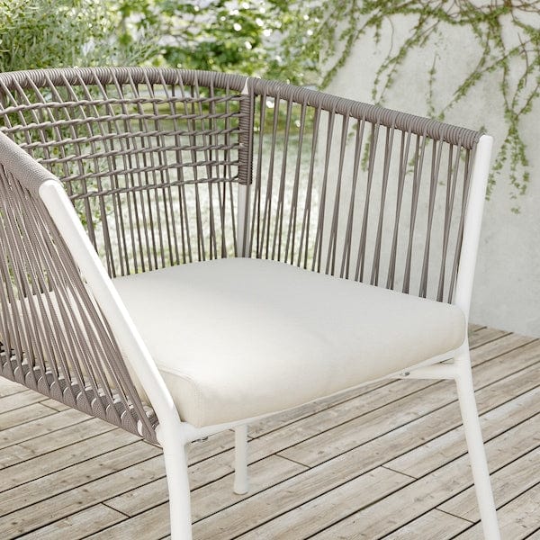 Ikea FRÖSÖN Chair cushion lining - beige outdoor 44x44 cm , 44x44 cm
