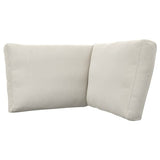 FRÖSÖN cover for back cushion corner unit, outdoor beige, 62/52x44 cm