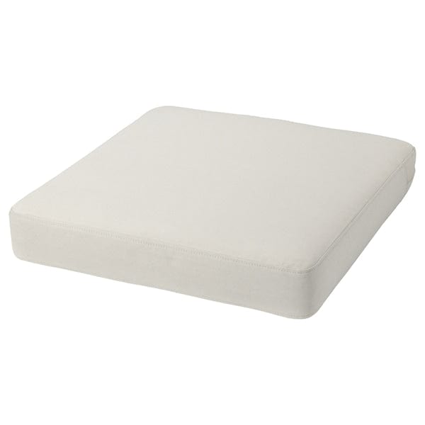 FRÖSÖN cover for seat cushion, outdoor beige, 62x62 cm
