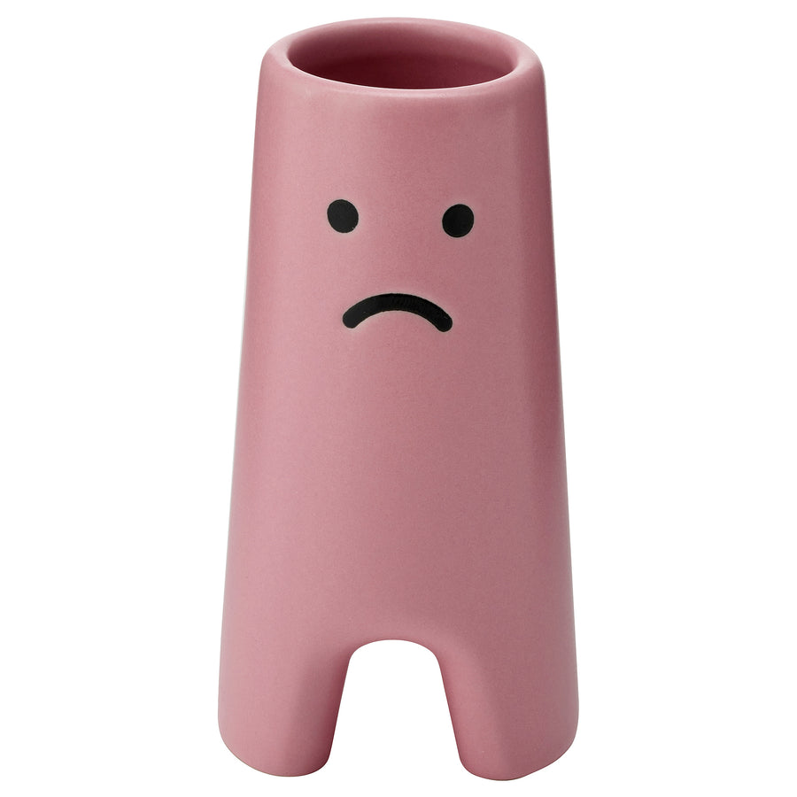 FRÖVÄXT vase, pink, 10 cm
