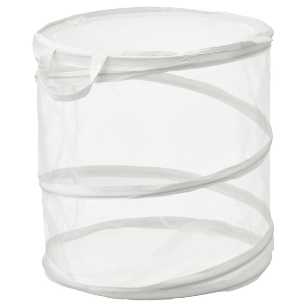 FYLLEN laundry basket, white, 79 l