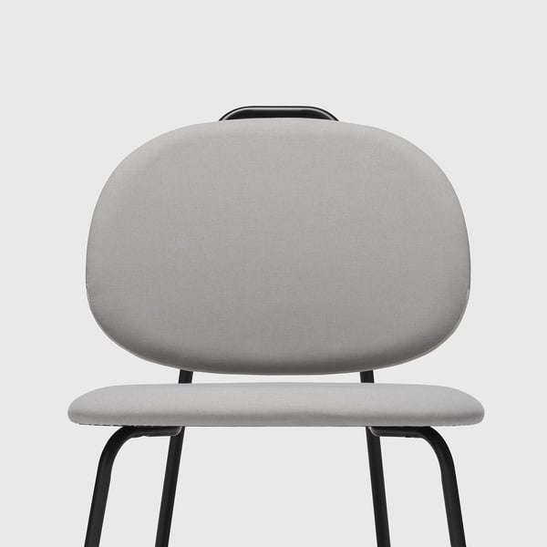 GÄVLE easy chair, Diseröd grey, 54x70x68 cm