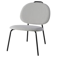 GÄVLE easy chair, Diseröd grey, 54x70x68 cm