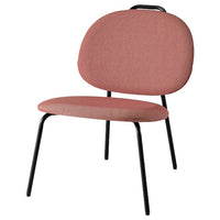 GÄVLE easy chair, Diseröd red, 54x70x68 cm