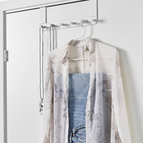 GÅRDSMÄSTARE trouser/skirt hanger, white