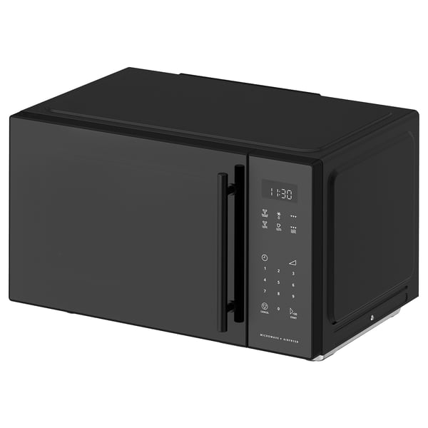 GÅTEBO microwave oven, air fry function IKEA 500/black, 1.0 mx49.5 cm