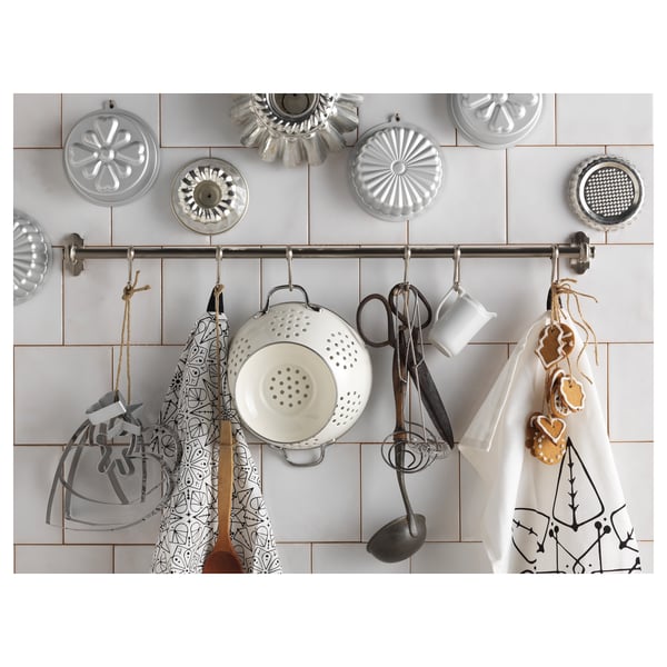 GEMAK colander, off-white, 22 cm