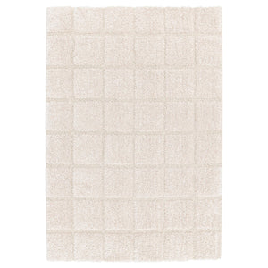 GEOLOG rug, high pile, off-white, 160x230 cm