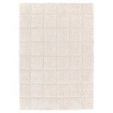 GEOLOG rug, high pile, off-white, 160x230 cm