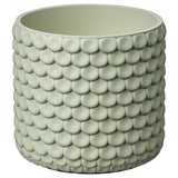 GLACIÄRBJÖRN plant pot, light green, 12 cm